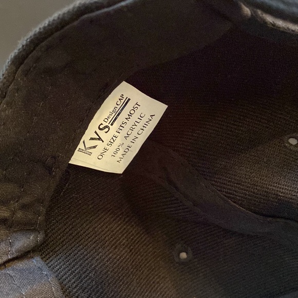 Shut Up and Fish fishing ball cap hat adjustable hook and loop strap OSFM black - Picture 6 of 7